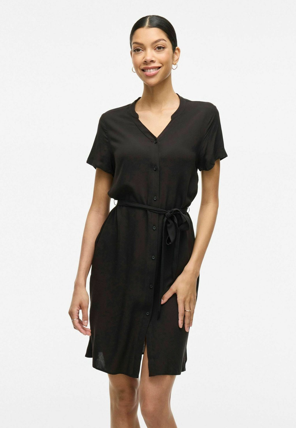 

Платье-рубашка KURZ VILA, черный