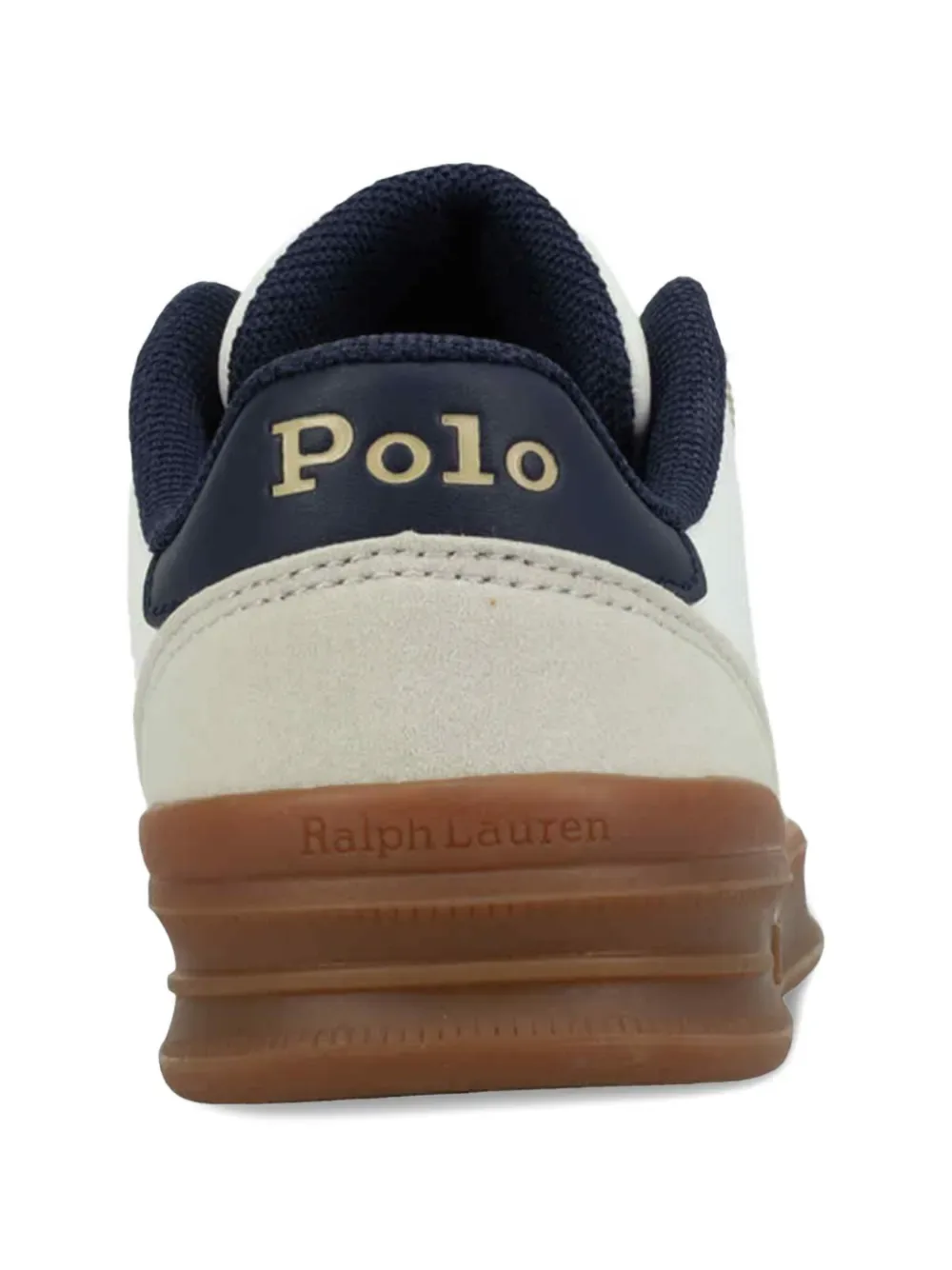 Кроссовки на шнуровке POLO RALPH LAUREN KIDS, белый — фото 3