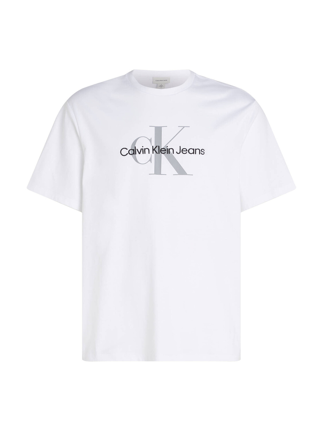 

Футболка с монограммой героя Calvin Klein, белый
