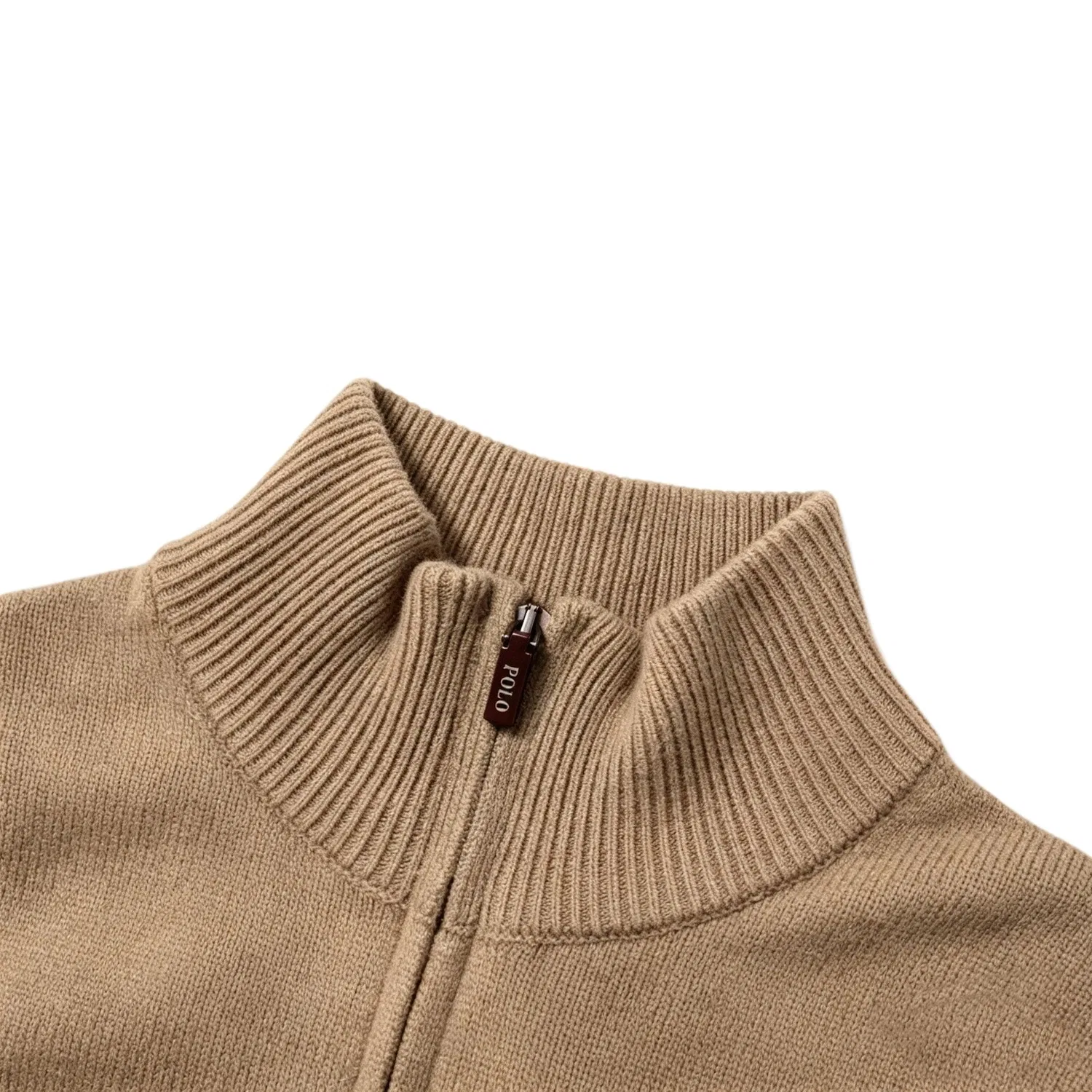 Свитер классический Polo Ralph Lauren Хаки — фото 4
