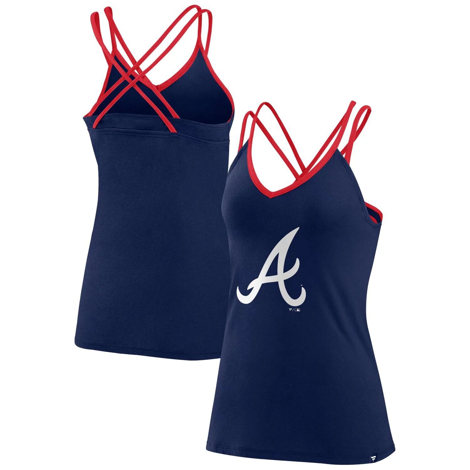 

Женская темно-синяя майка Fanatics с v-образным вырезом и перекрестной спиной Atlanta Braves Barrel It Up Fanatics, Синий, Женская темно-синяя майка Fanatics с v-образным вырезом и перекрестной спиной Atlanta Braves Barrel It Up Fanatics