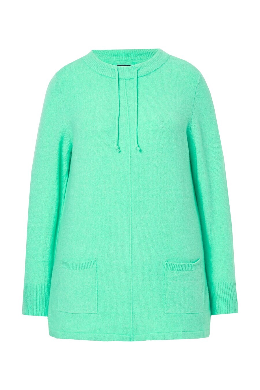 

Тонкий вязаный свитер Ulla Popken Sweater, зеленый