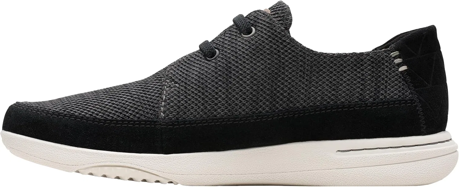 Мужские кроссовки Clarks Easeway на шнуровке, White Combi — фото 2