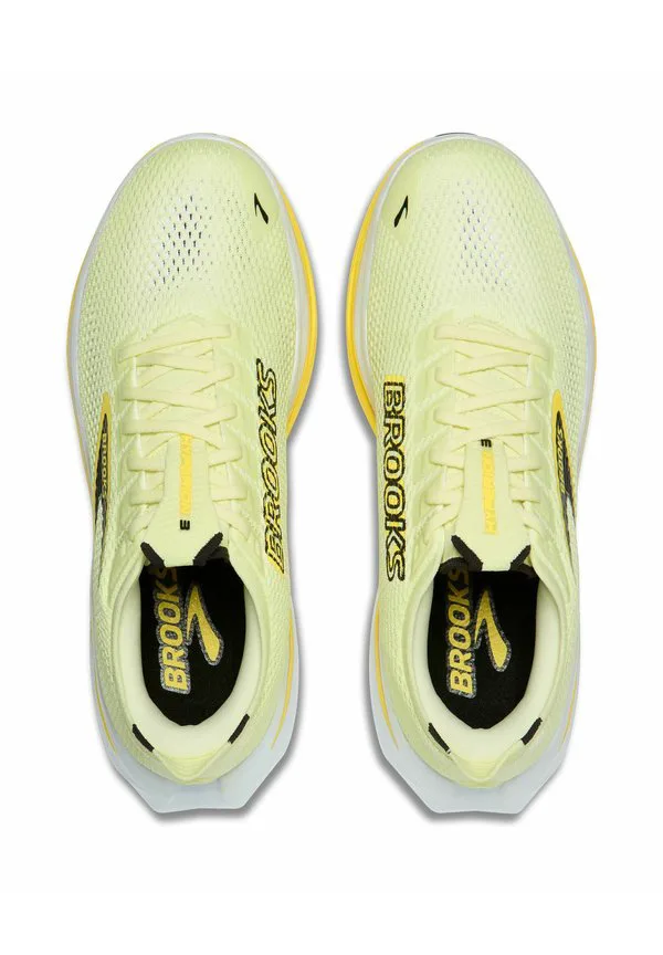 Беговые кроссовки hyperion 3 Brooks, Luminary Black/Yellow — фото 3