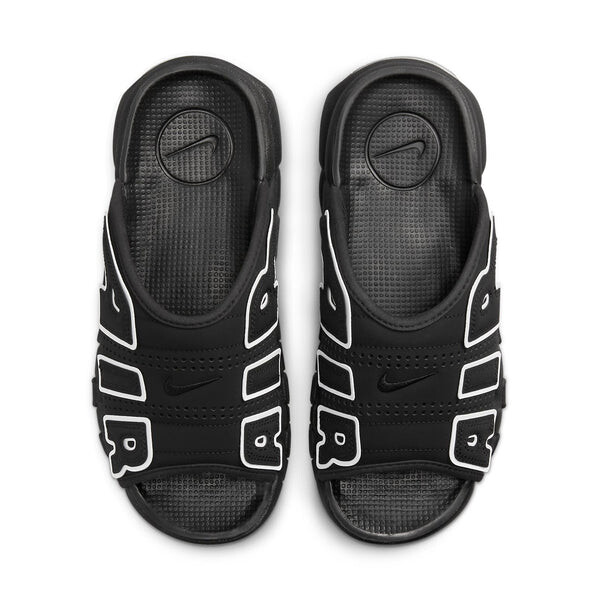 Тапочки air more uptempo slide 'og black white' Nike, черный — фото 3