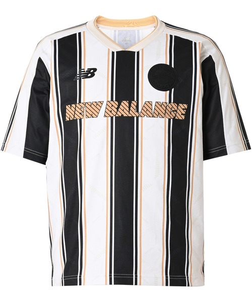 

Футболка с коротким рукавом, графический принт New Balance, белый/черный