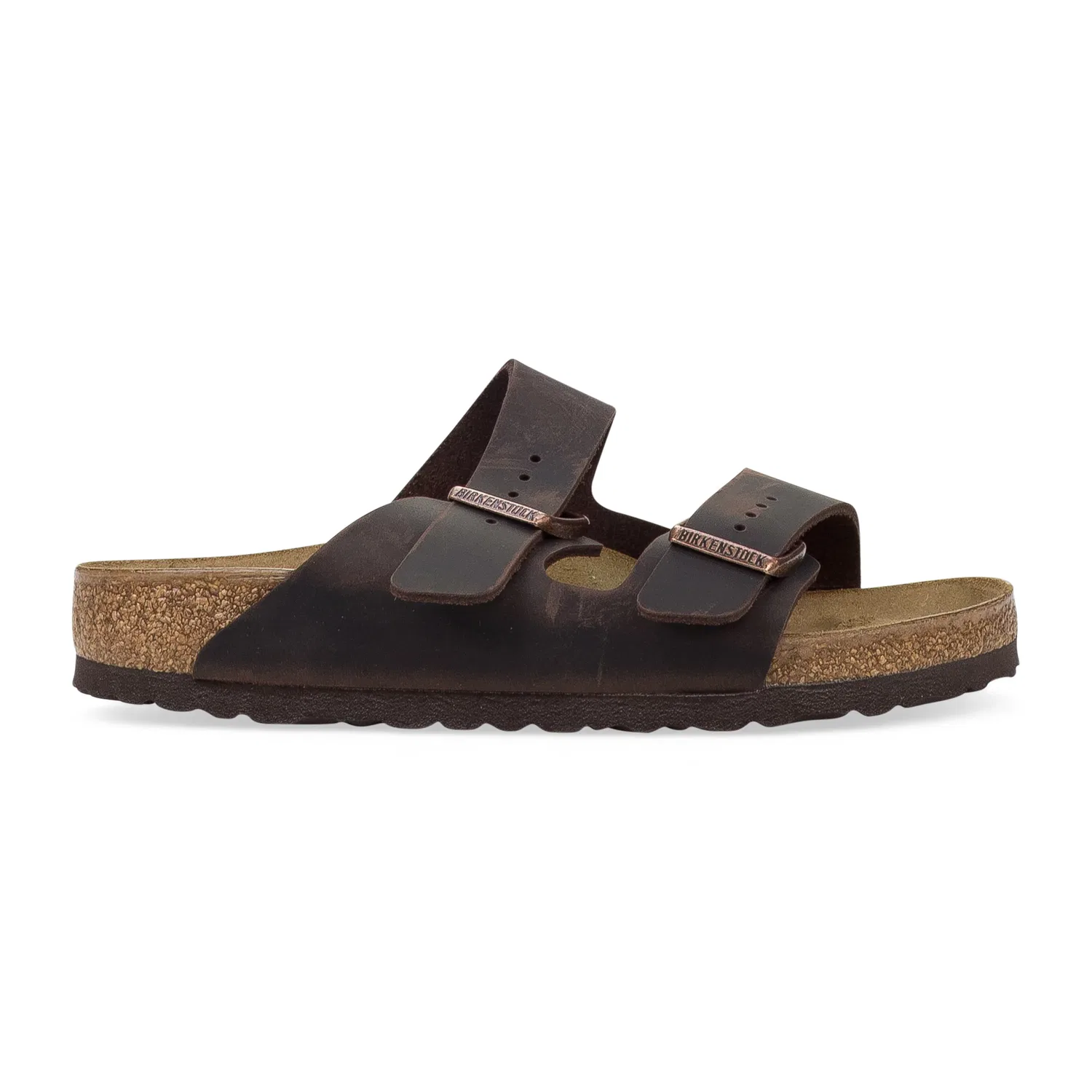 Birkenstock Коричневые сандалии Arizona Leoi