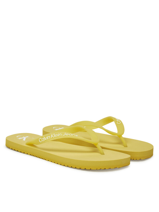 Шлепанцы Beach Sandal Transparent Tpu Yw0Yw01829 Calvin Klein Jeans, желтый — фото 2