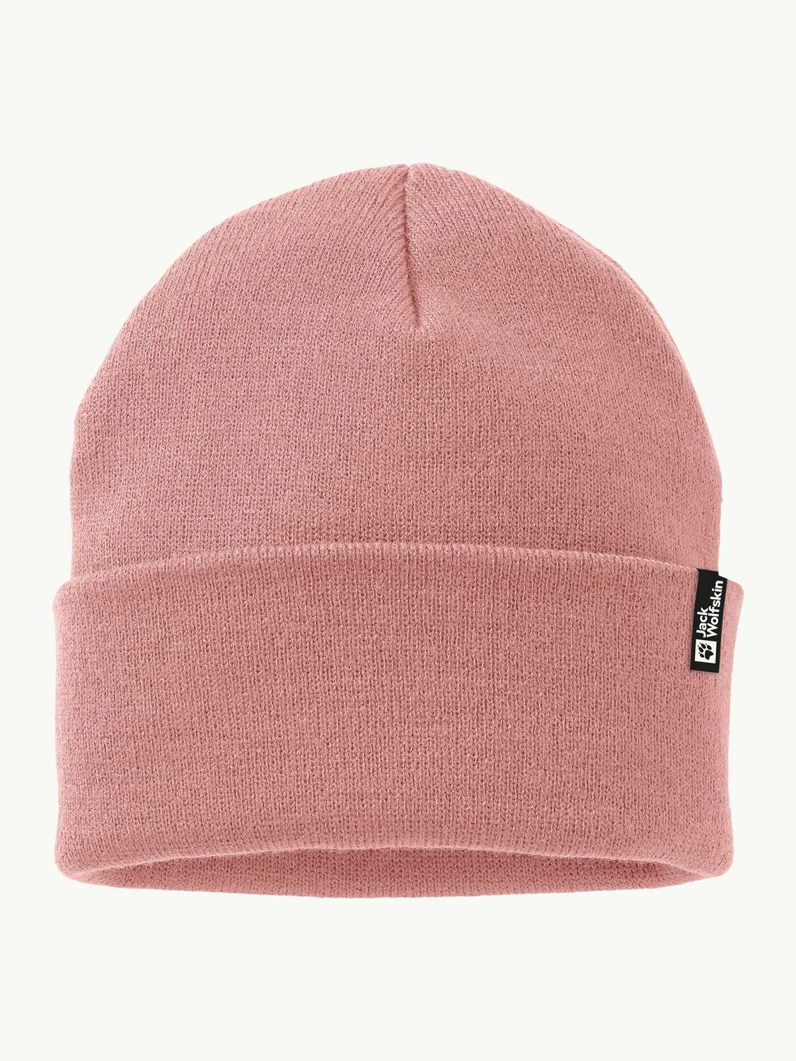 

Шапка Jack Wolfskin RIB BEANIE, розовый