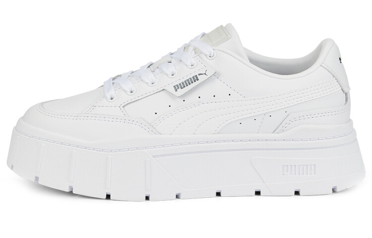 Кроссовки Puma Women's Mayze Stack Leather 'Triple White'