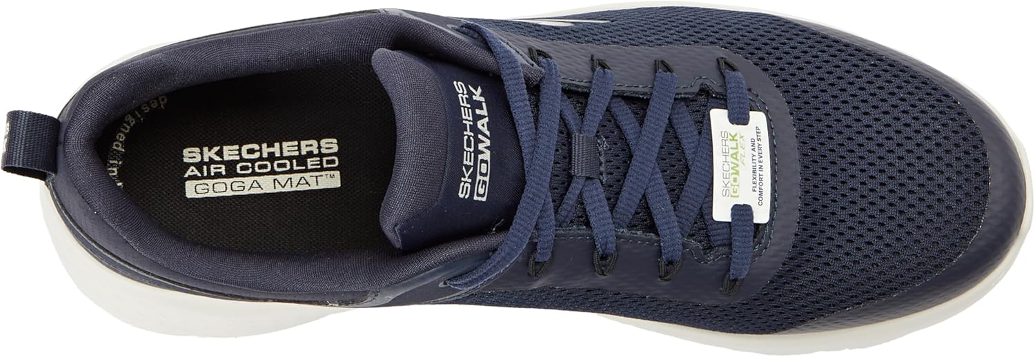 Мужские кроссовки Skechers Go Walk Flex - Independent, темно-синий — фото 3
