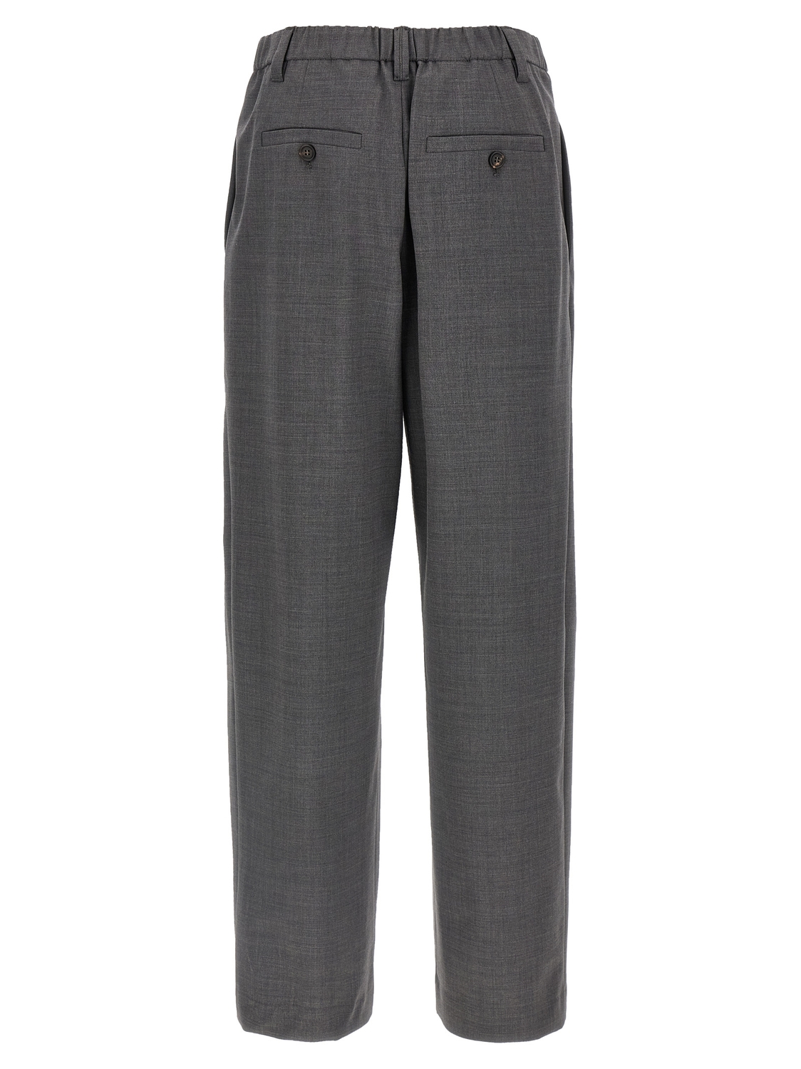 Брюки "Sartorial Baggy" Brunello Cucinelli, серый — фото 2