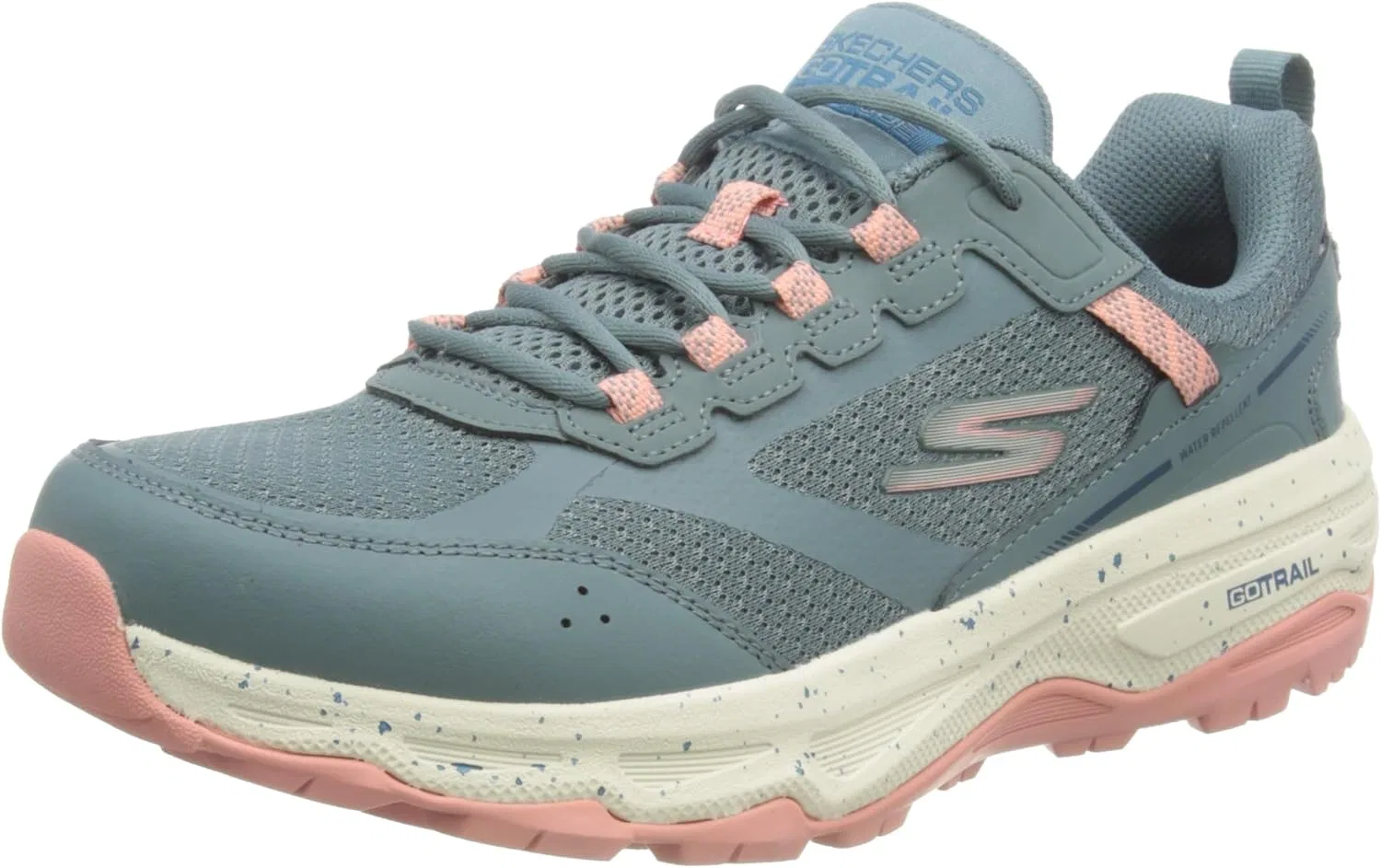 Мужские кроссовки Skechers Arch Fit Waveport, Navy Mesh Gray Trim