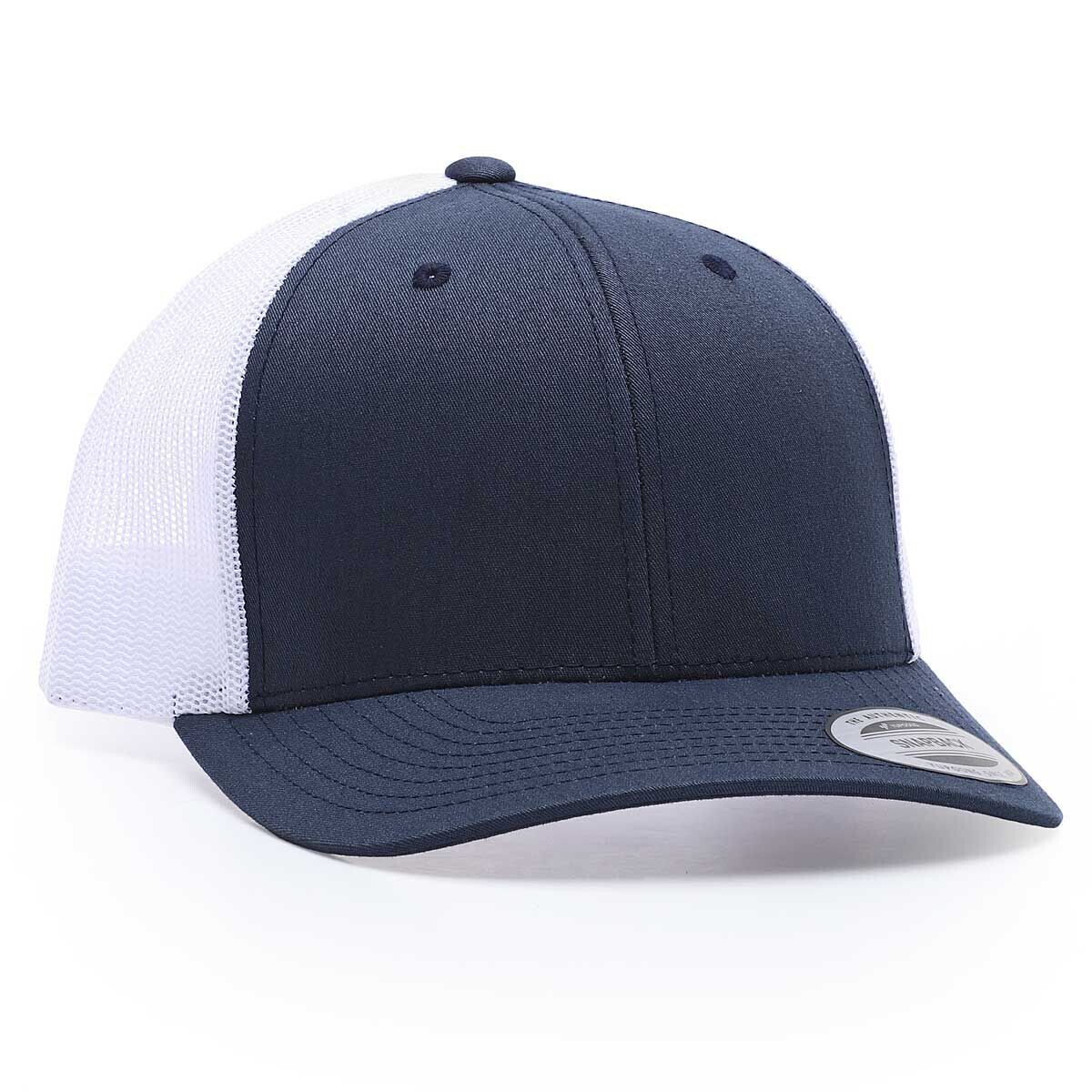 

Кепка Retro Trucker 2-цветная Flexfit, цвет Navyblau/Weiß