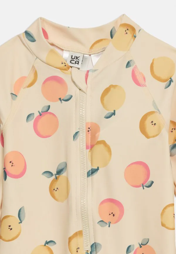Купальник с защитой от солнца Lindex, Light Dusty Yellow — фото 3
