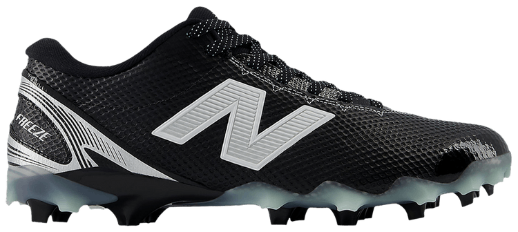 

Кроссовки New Balance FreezeLX v5 Low 'Black White Silver Metallic', черный