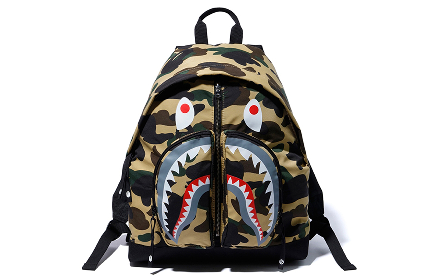 

Нейлоновый рюкзак унисекс Regular камуфляж желтый A BATHING APE