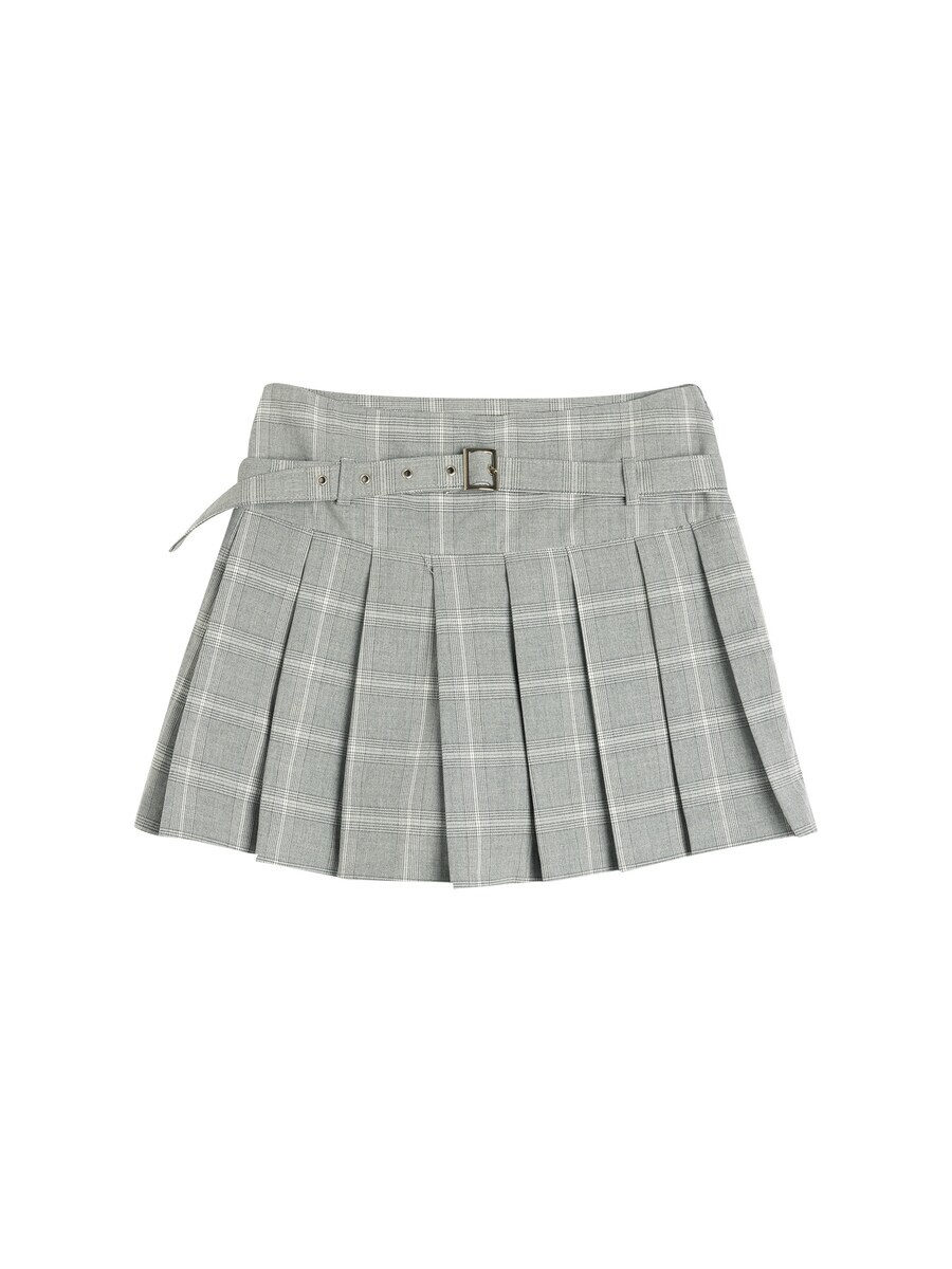 

Юбка мини Koton Skirt, цвет grey/light grey