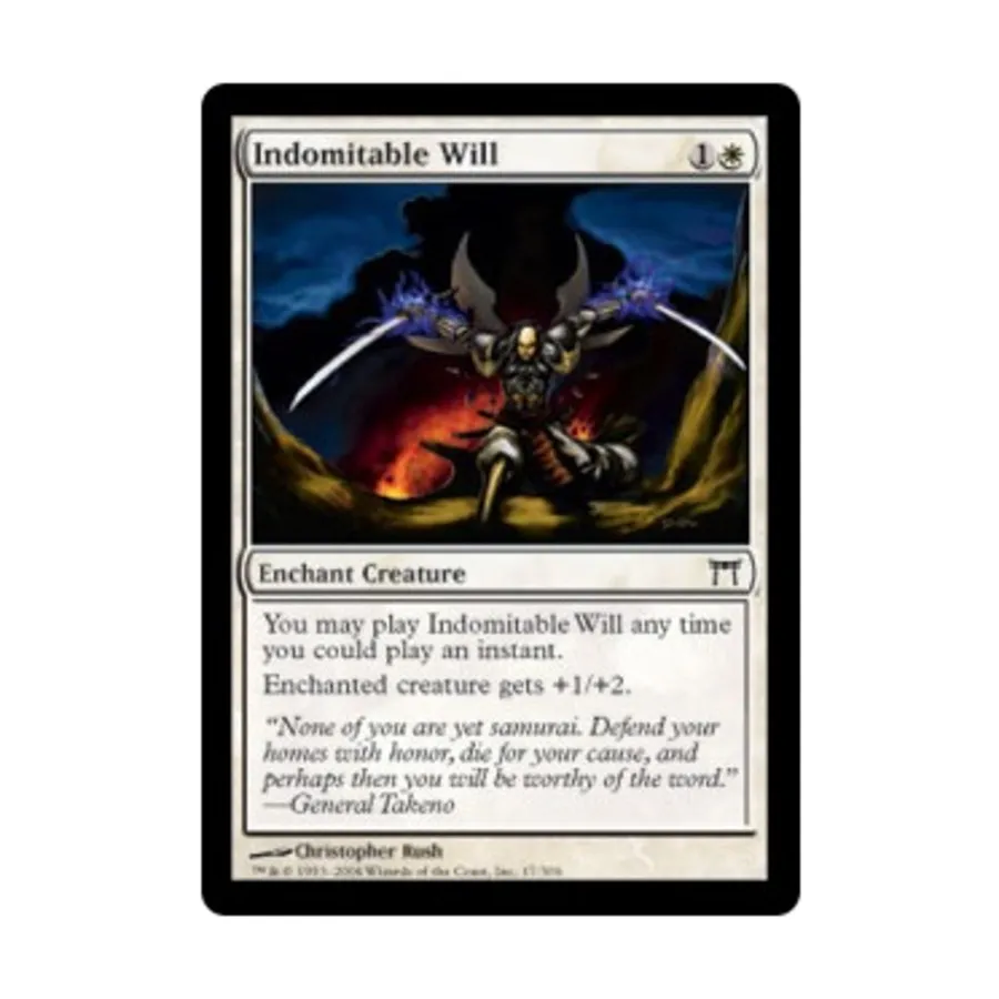 

CCG Неукротимая воля (С), MTG - Champions of Kamigawa