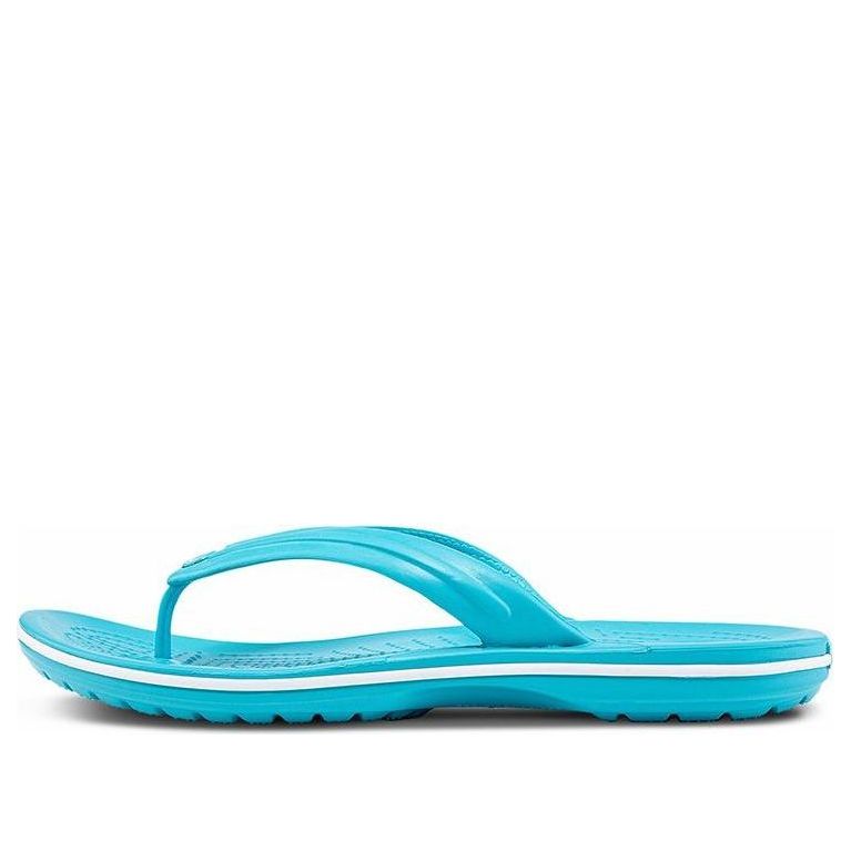

Тапочки Crocs Crocband Flip Flops 'Digital Aqua' 11033-4SL, синий