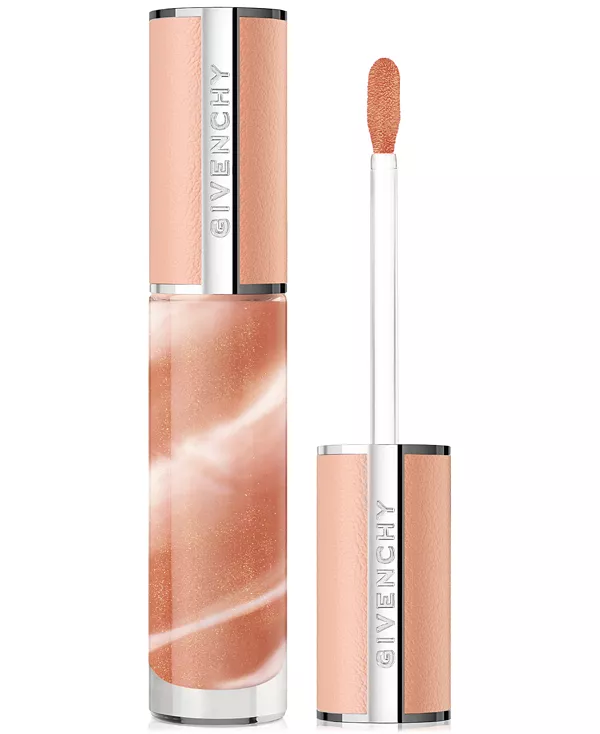 Жидкий бальзам для губ Rose Perfecto Givenchy, 109 spicy maple - sheer maple nude with shimmer
