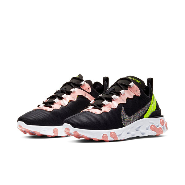 Кроссовки react element 55 премиум Nike, черный — фото 3