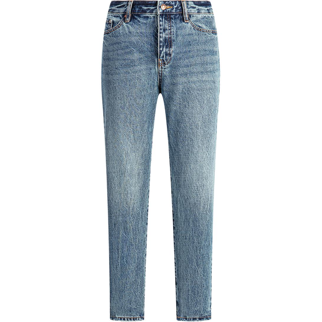 EMPORIO ARMANI Джинсы Women's Denim Blue Light Moderate Straight Fit