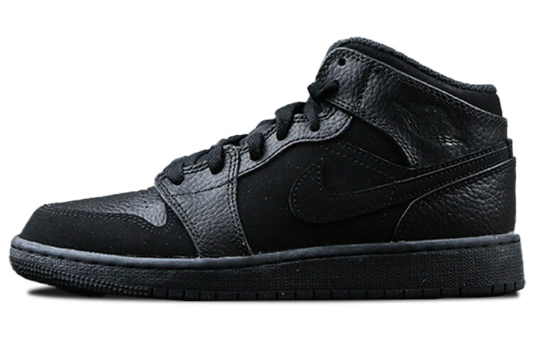 

Кроссовки Jordan 1 Mid Retro Bright Black