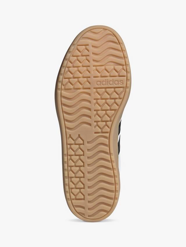 Придворные кроссовки со смелым контрастным носком adidas, белый/черный — фото 3