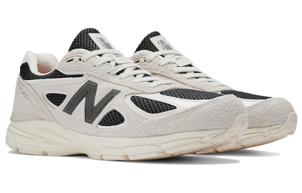New Balance 990v4 MiUSA Joe Freshgoods 1998 Intro Бежево-черный — фото 3