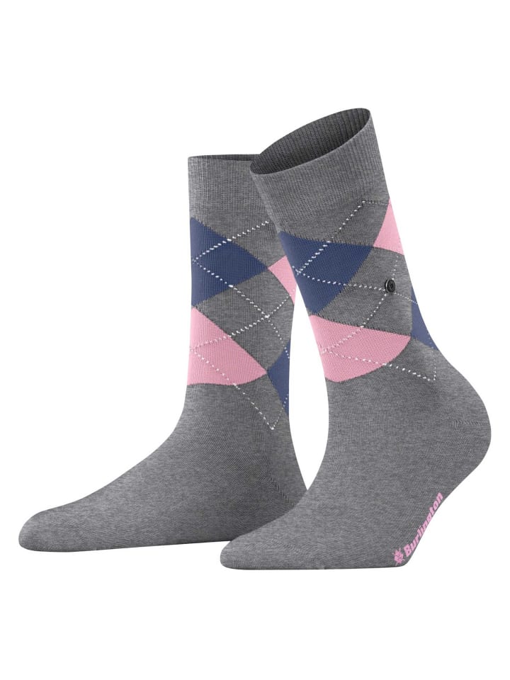 

Носки Burlington, цвет grau/blau/rosa