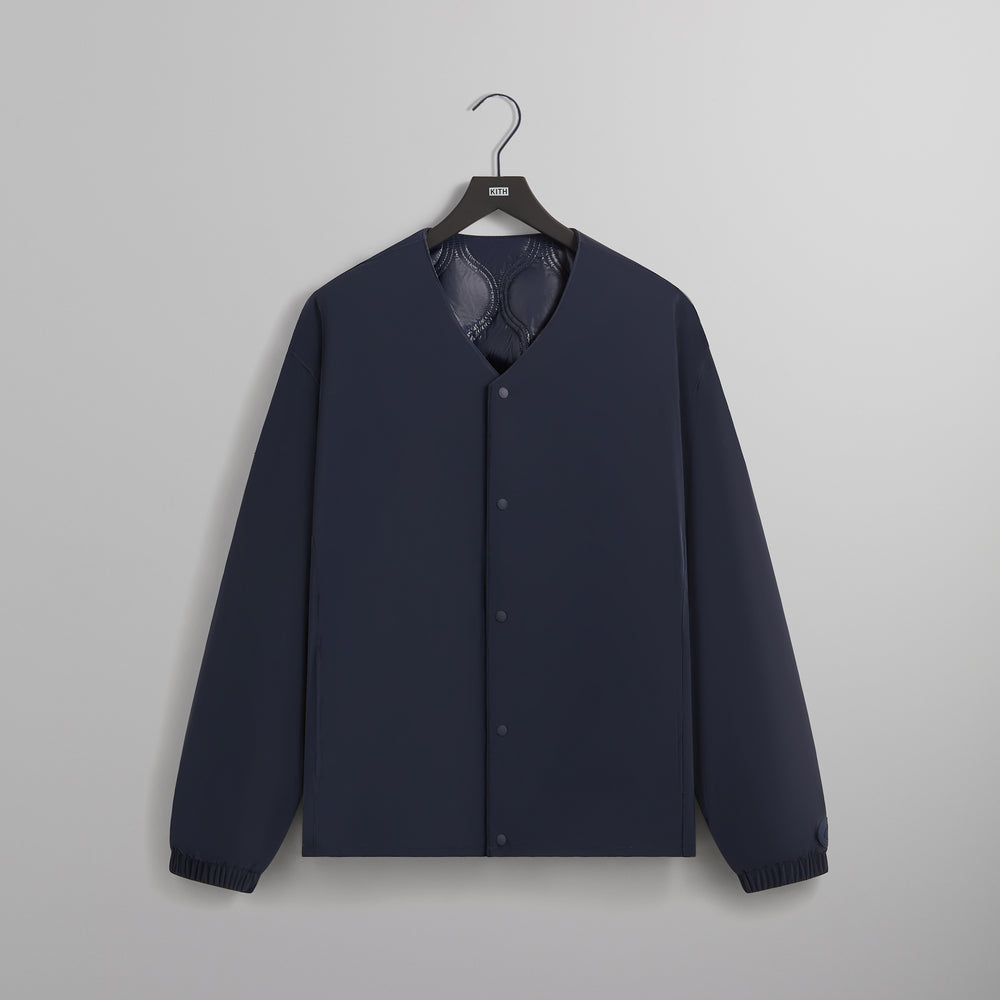 

Куртка Kith Sueded Tech Winfield Quilted Liner, черный