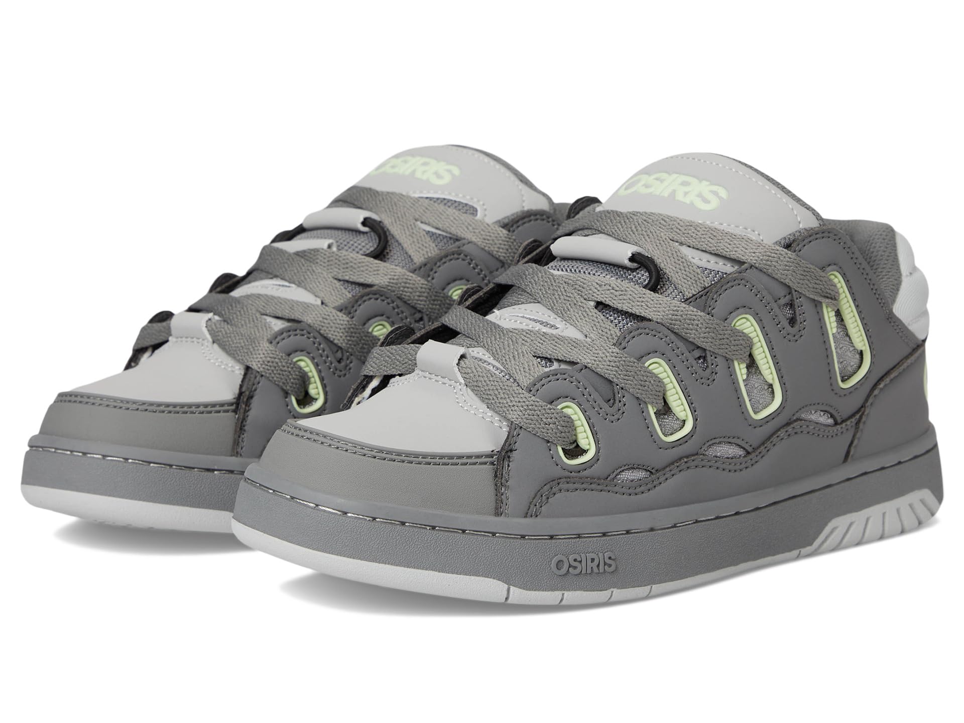 

Кроссовки Osiris D3 S, цвет Charcoal/Light Green/Grey