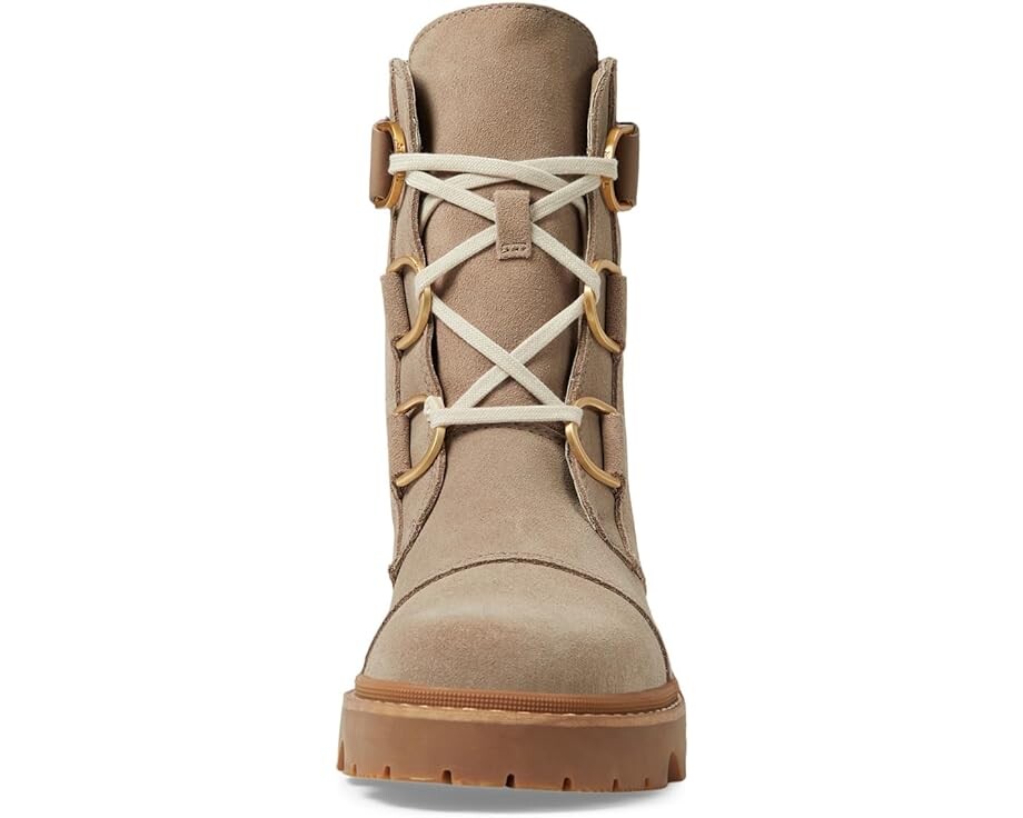 Ботинки женские Sorel Joan Now Lace из натуральной кожи, коричневый — фото 2