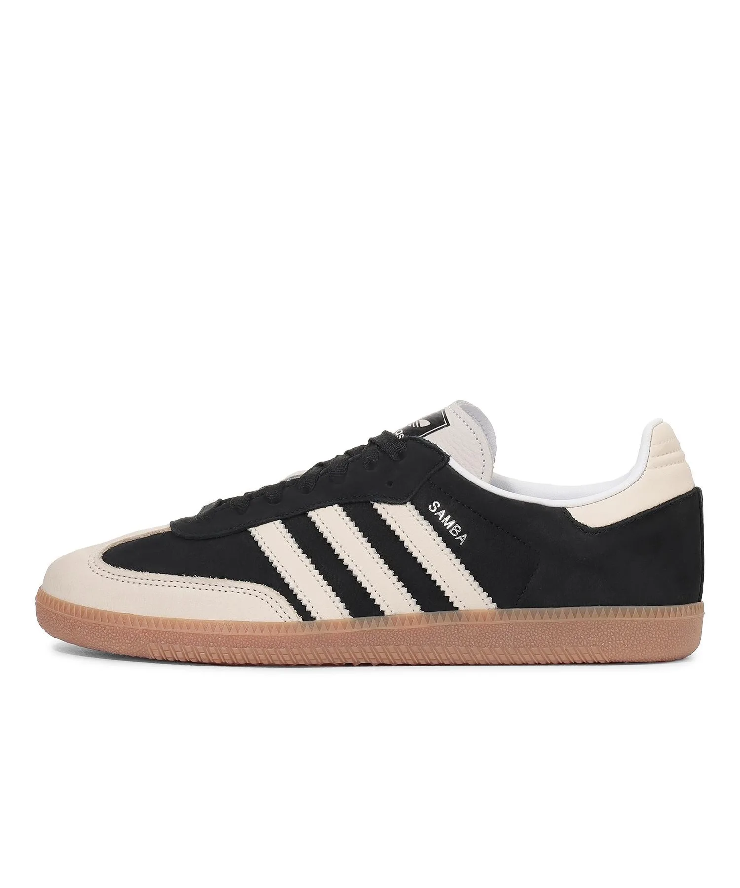 Кроссовки из натуральной кожи SAMBA OG adidas черные