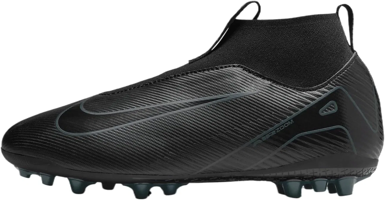 Кроссовки Nike Jungen Jr Zoom Superfly 10 Academy Ag, Black Black Deep Jungle