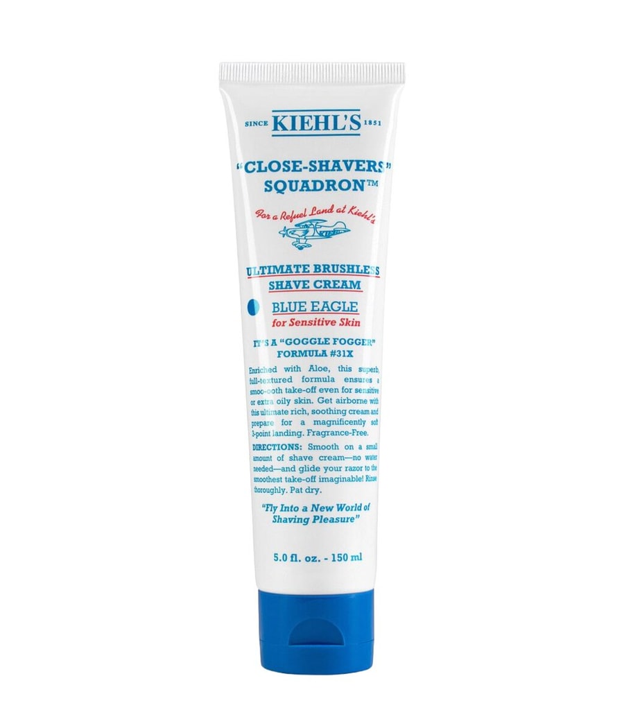 

Крем для бритья Kiehl's Close-Shavers Squadron Ultimate Brushless Blue Eagle, 150 ml
