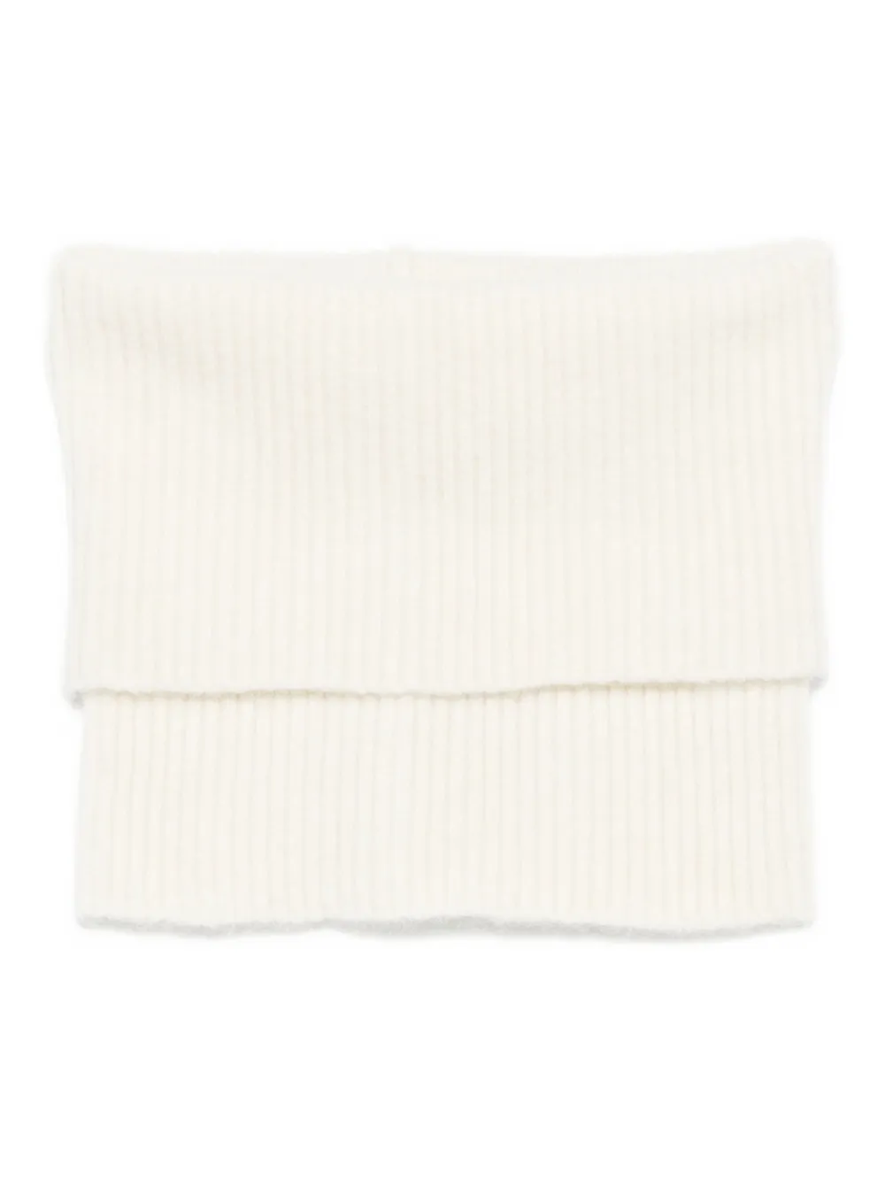 

Шарф в рубчик Rick Owens, нейтральный