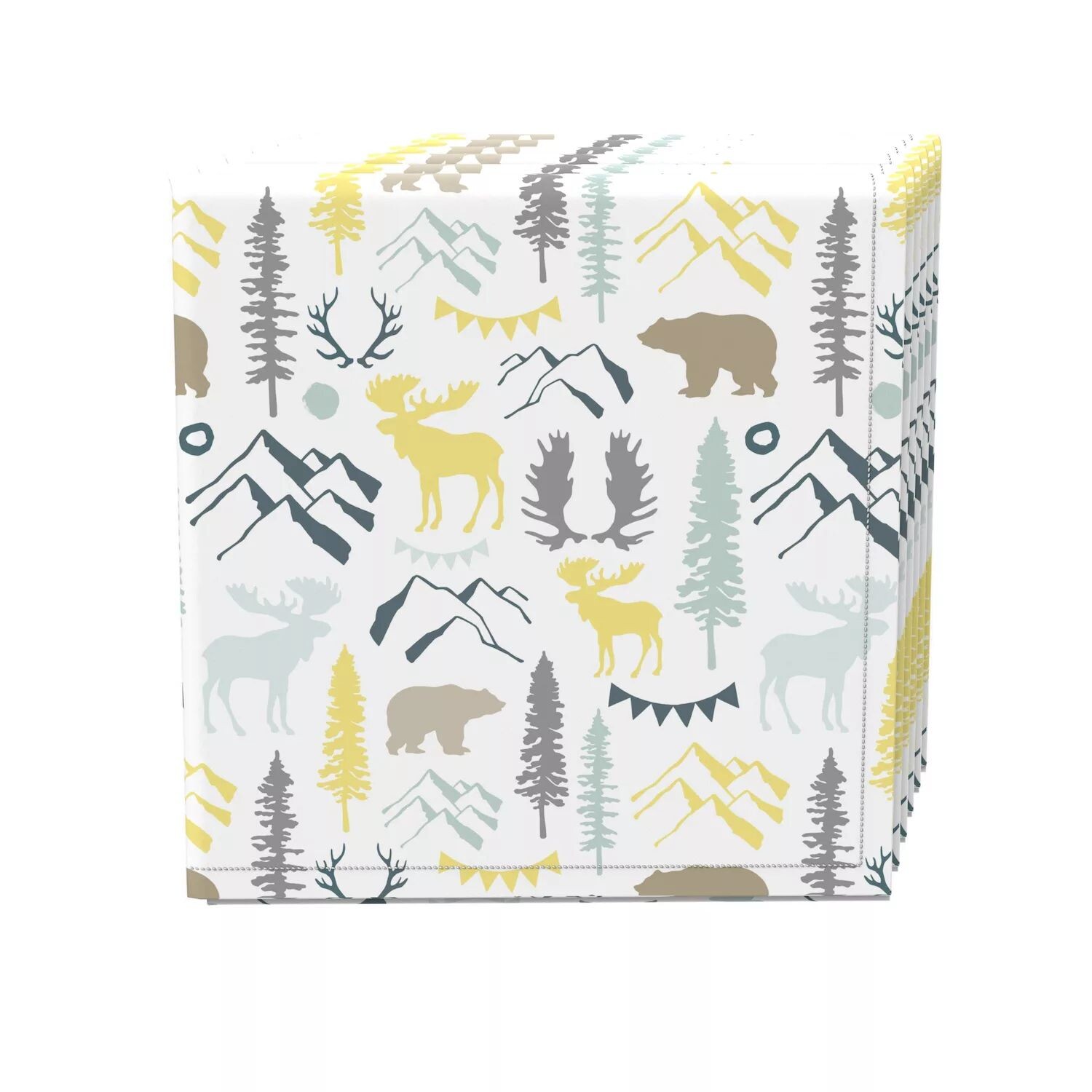 

Набор салфеток из 4 шт., 100 % хлопок, 20x20 дюймов, Wild in Nature