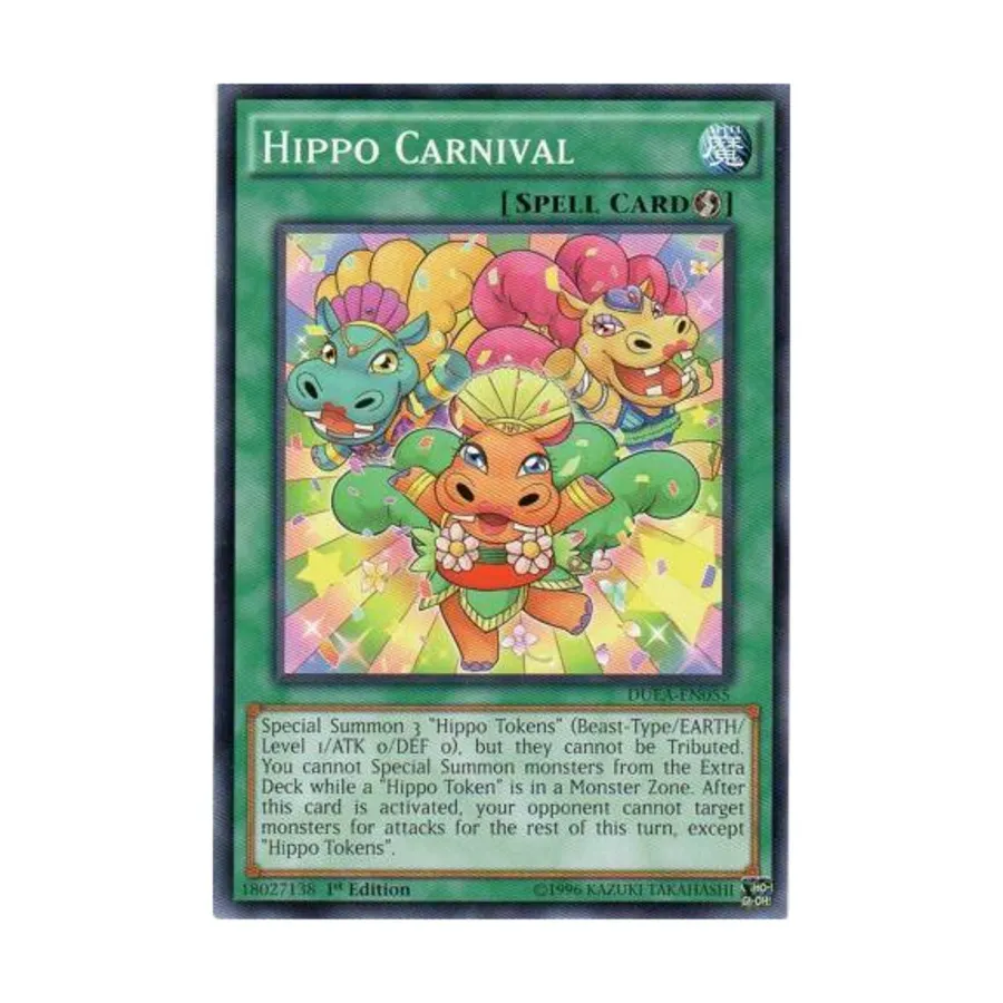 

CCG Карнавал бегемотов (обычный), Yu-Gi-Oh - Duelist Alliance - Singles