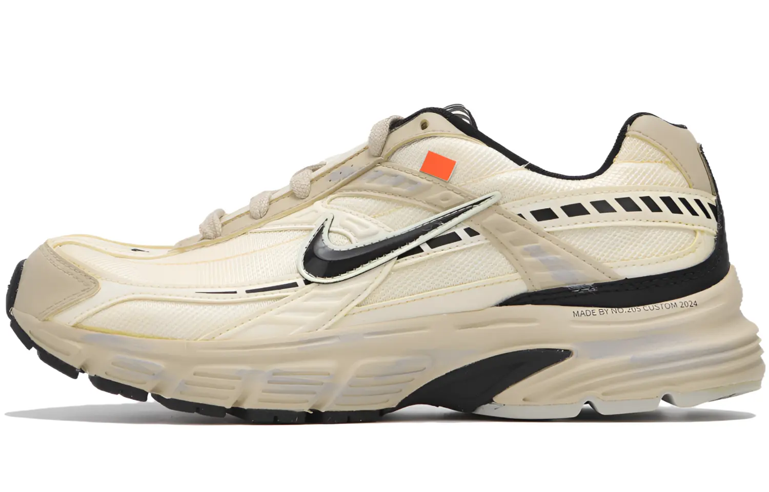 

Инициатор амортизация, износостойкие низкие повседневные тренировочные городские кроссовки для бега мужские Nike, Ecru