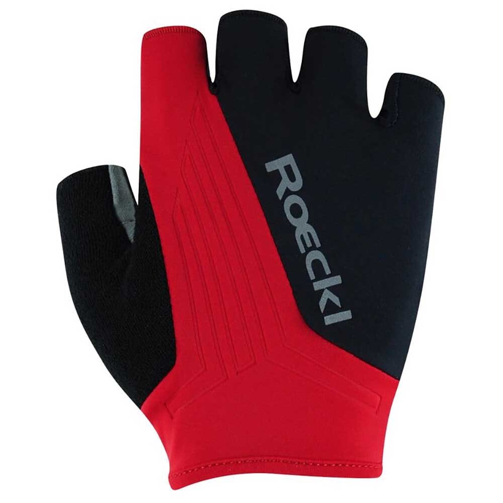 

Короткие перчатки Roeckl Belluno Performance Short Gloves, красный