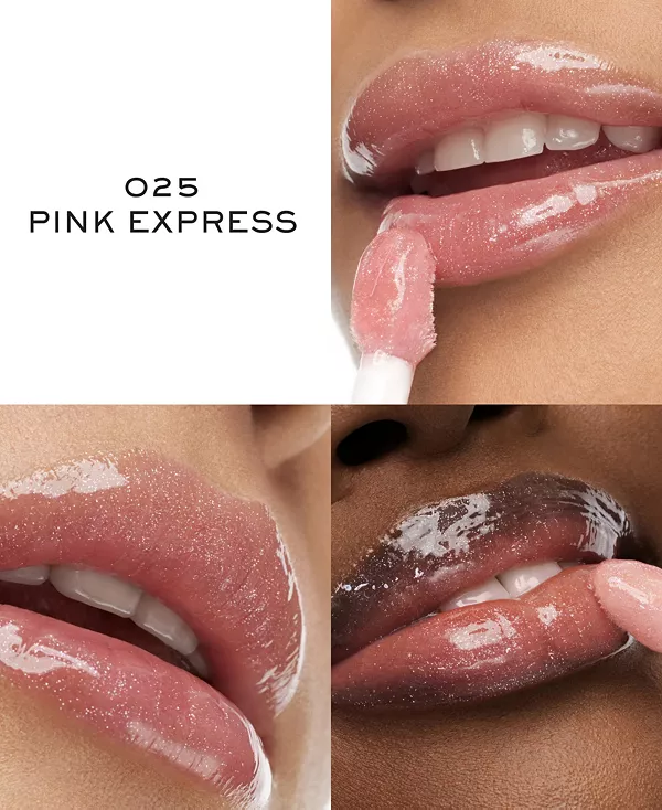 Блеск для губ Idôle sparkly juicetreat, лимитированная праздничная серия Lancôme, 025 pink express — фото 3