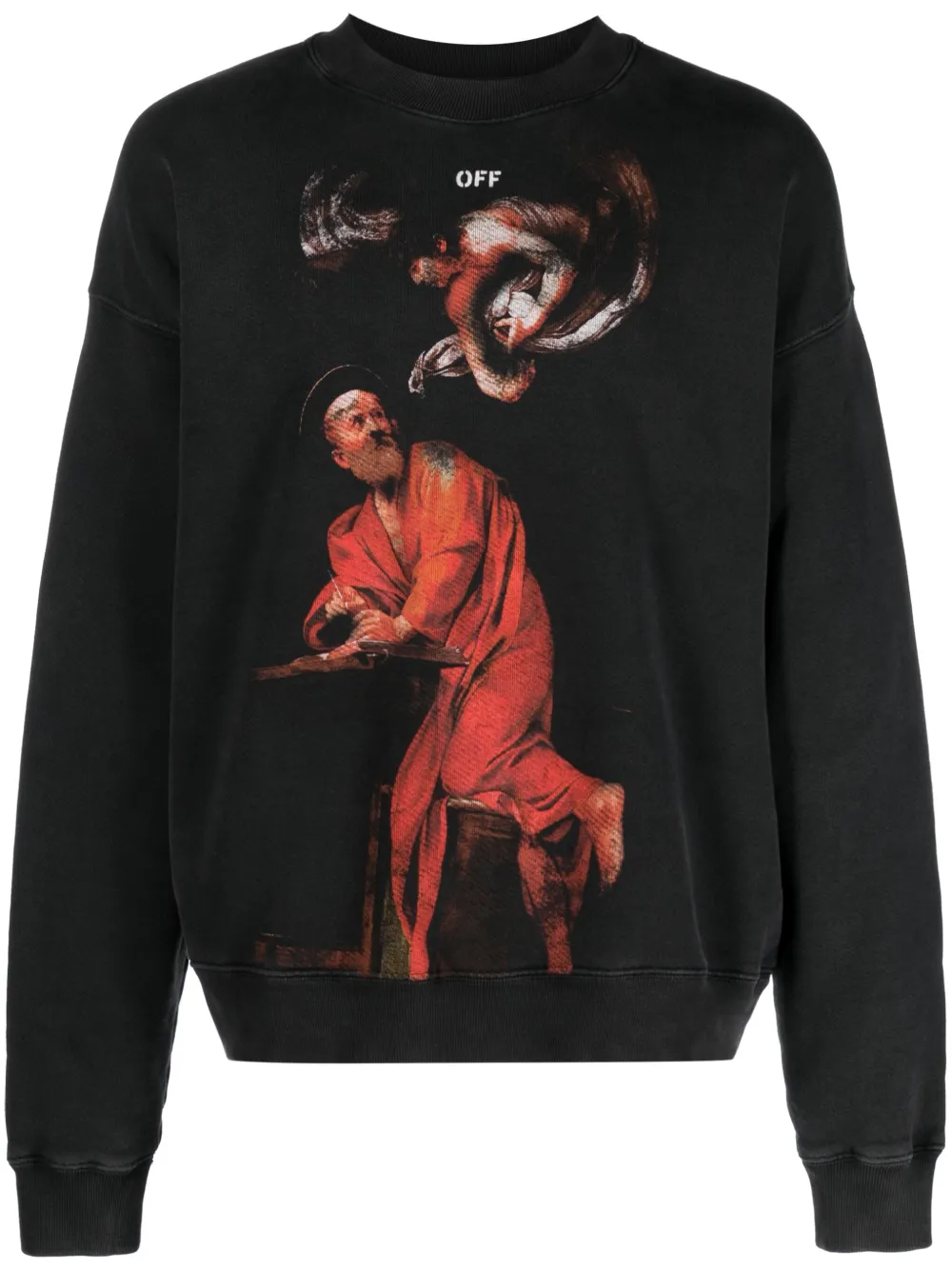 

Толстовка S.Matthew OFF-WHITE, черный