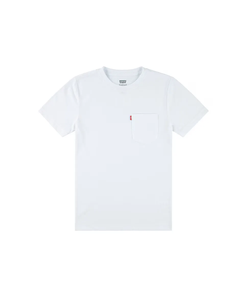 

Levi's Sunset Pocket футболка для мальчиков, белый