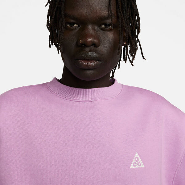 Толстовка Nike ACG Therma-FIT Fleece Sweatshirt 'Rush Fuchsia', фуксия — фото 4