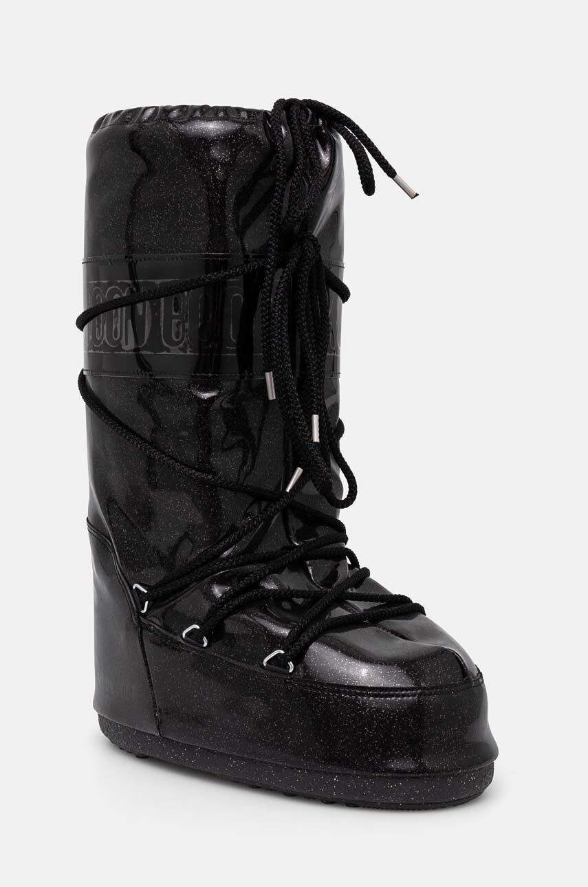 Зимние ботинки Moon Boot MB ICON GLITTER, черный
