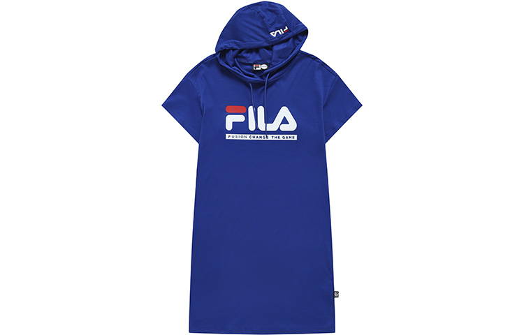 

FILA FUSION Женское платье с короткими рукавами синего цвета