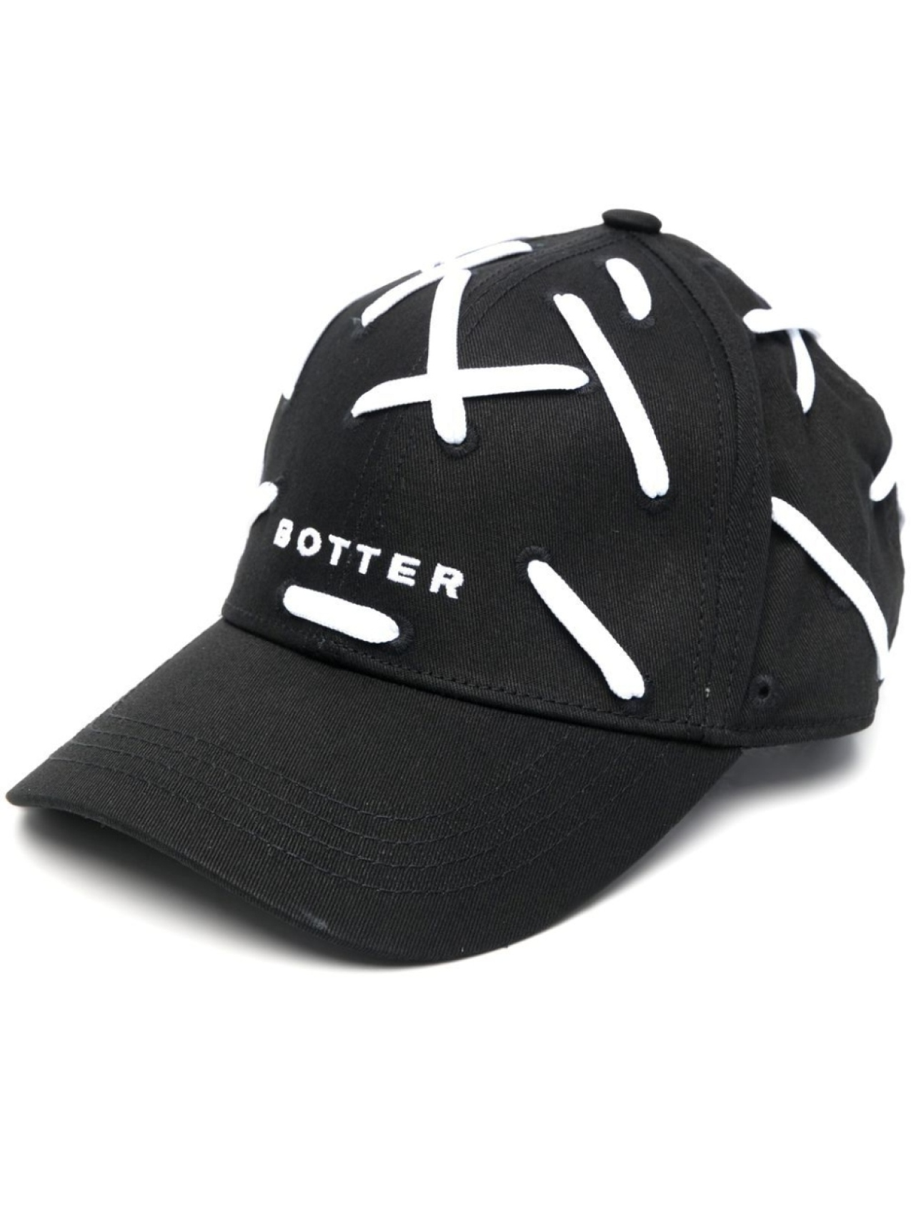 

Botter кепка с вышитым логотипом, черный