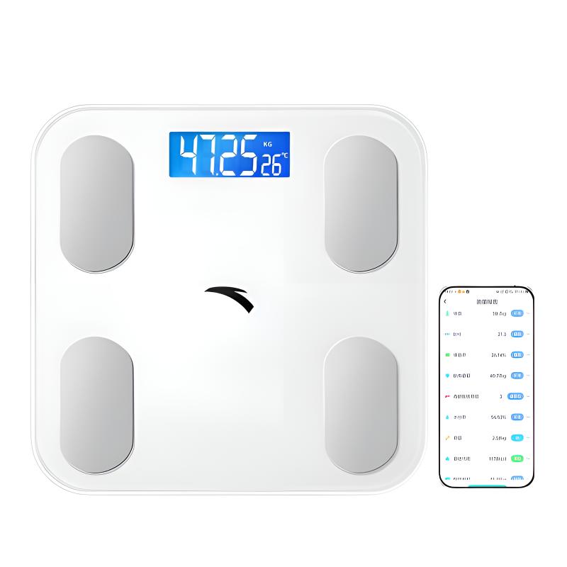 

Весы для измерения процента жира в организме ANTA, [Electrode D1 Model]APP Connected-Biometric Fat Testing-18 Data Points Monitoring-Battery Version